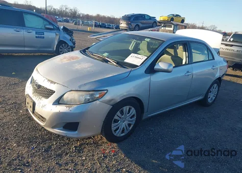 2009 Toyota Corolla Xle from USA, damaged, VIN 2T1BU40E69C030087
